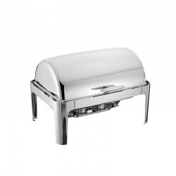 Chafing Dish Inox GN1/1 με roll top καπάκι VE350N