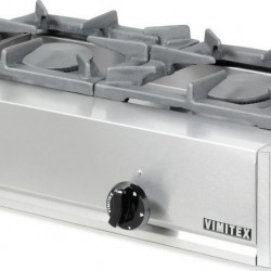 Εστία Επιτραπέζια Αερίου Μαντέμι VIMITEX 202 K EUROCHEF